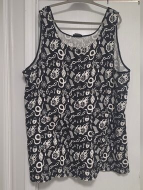 Nooworks Odin 100% Linen Tank Sz 5X